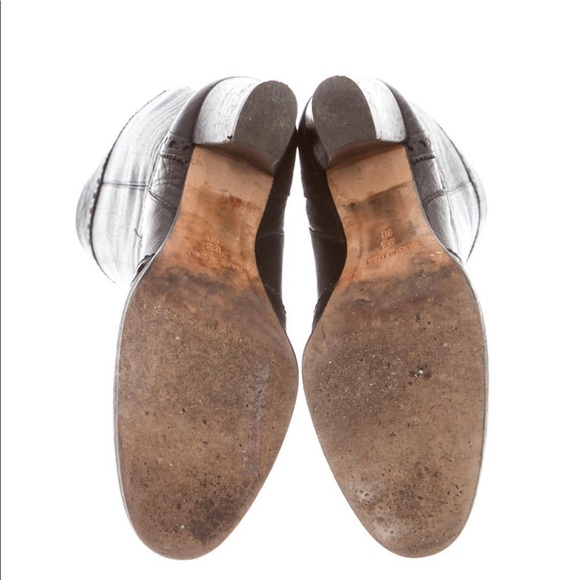 Michael Kors black leather knee high boots Size6.5 - Picture 2 of 5